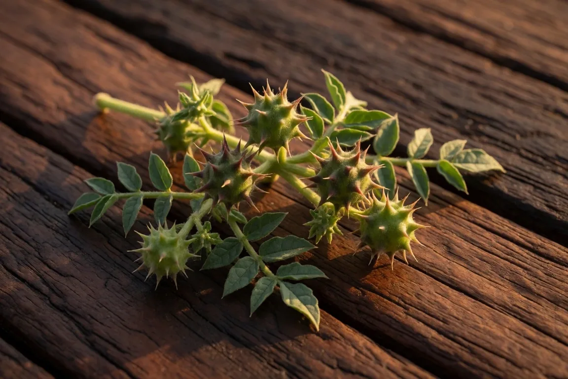 Tribulus terrestris plant